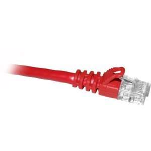 CAT6 RED MOLDED SNAGLESS PATCH CABLE 550MHZ RETAIL ETHERN. Category 6e 