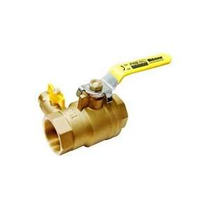 Pro Pal Series 1 1/2 Full Port Forged Brass Ball Valve with Hi Flow 