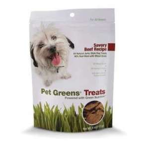  Top Quality Pet Greens Beef Dog Treats 4oz