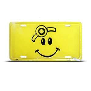  Doctor Smiley Yellow Face Metal Novelty License Plate Wall 