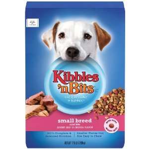Kibbles n Bits Small Breed Mini Bits for Dogs, 17.6 Pound  