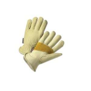 Large Water Resistant Grain Cowhide Thinsulate Lined Drivers Gloves 