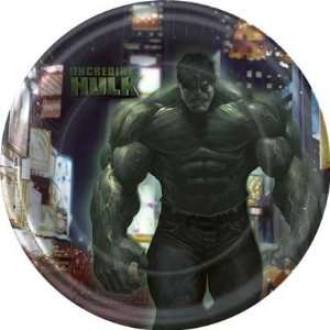  Incredible Hulk Lunch Plates 8ct Toys & Games