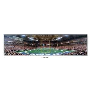  NFL St. Louis Rams Stadium, End Zone Panoramic Print 