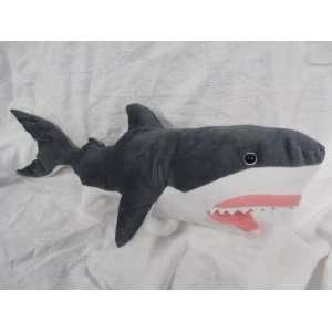  Great White Shark Plush Stuffed Animal Toy 30 Long Toys & Games