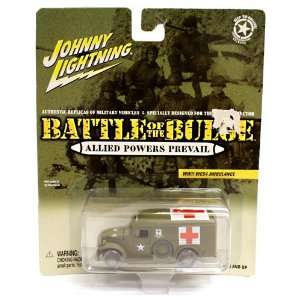   Johnny Lightning Battle of the Bulge WWII WC54 Ambulance Toys & Games
