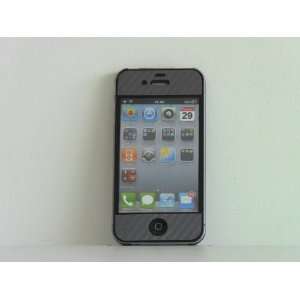  iPhone 4S Scratch Proof Protective Covering (Grey Carbon 
