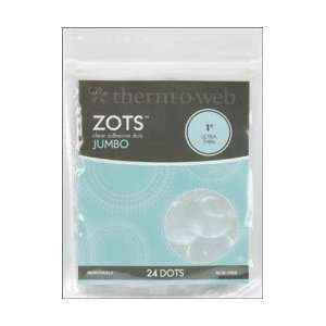  Zots Singles Clear Adhesive Dots   Jumbo Repositionable 