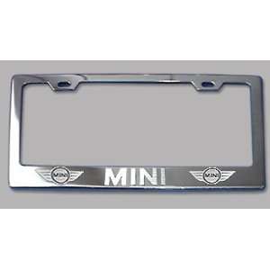 Mini Cooper Chrome License Plate Frame
