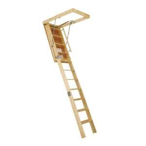   Industries, Inc. 10 Wood Attic Ladder AET 100