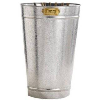   Galvanized Steel Utility Bucket, 18 Inches Tall x 12 Inches Diameter