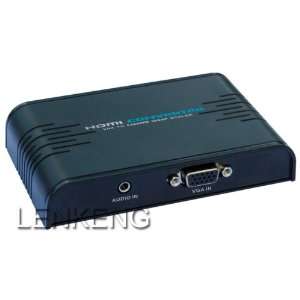   LKV352 VGA + Audio to HDMI 1080p Converter with Scaler Electronics