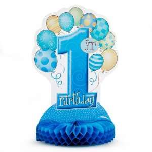  Blue 1st Birthday Centerpiece (sold individually 