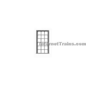  Tichy Train Group HO Scale 44 x 90 Double Hung 9/9 Windows 
