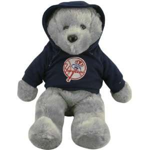  New York Yankees Gray 8 Inch Hoody Bear