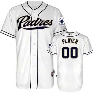  San Diego Padres Customized Authentic Home Cool Base On 