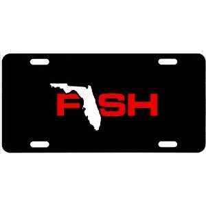  Fish Florida License Plate 