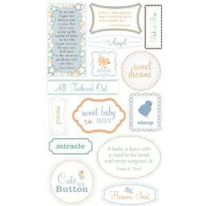  Pitter Patter Oliver Clear Stickers Quotes