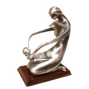  Play Time Sculpture in Metal like Finish
