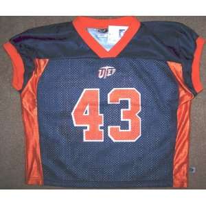  University Texas El Paso / UTEP #43 Football Jersey (Adult 