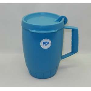  Blue 32oz Insulated Mug with No Splash Lid (BPA Free 