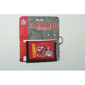  NFL Kansas City Chiefs I.D. Card Case Keyring