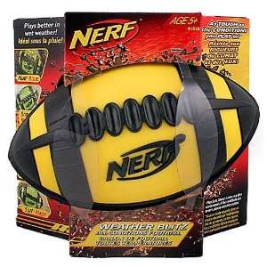  Nerf Weather Blitz Football [Yellow] Toys & Games