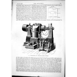  Thomson Houston Generator Electric Light 1889 Engineering 