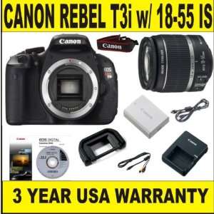  Canon Rebel T3i 18 MP Body (Supplied Manufacturer 