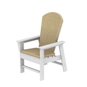 Poly Wood 2 piece South Beach SBD Dining Adirondack Chair  