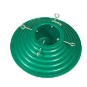  New   Green Plastic Christmas Tree Stand 6 Ring Case Pack 