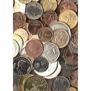 com 1 Pound Uncircuated World Foreign Coins. Average 100 to 110 Coins 