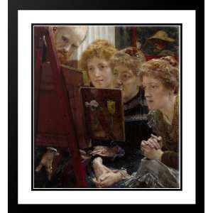   Tadema, Sir Lawrence 28x32 Framed and Double Matted A Family Group