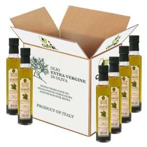 Ialian Natural Basil Infused Extra Virgin Olive Oil From Cufrol, 8.5 