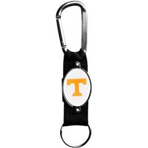  Tennessee Volunteers Black Carabiner Clip Keychain Sports 