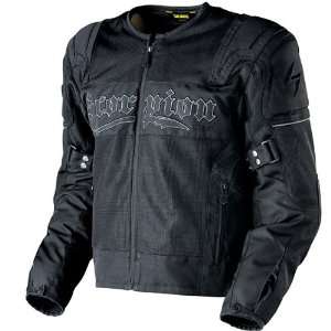  Scorpion Cool Rod Mesh Motorcycle Jacket Black   Large 