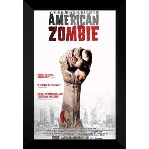  American Zombie 27x40 FRAMED Movie Poster   Style A