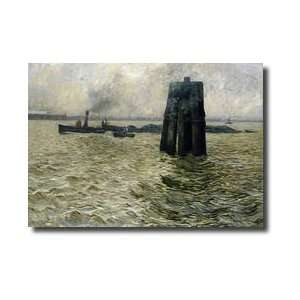  The Port Of Hamburg 1894 Giclee Print