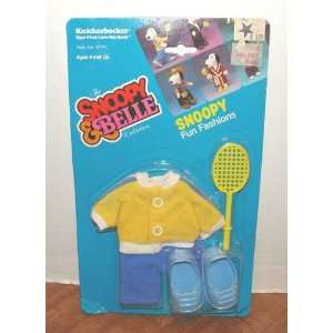  Peanuts Tennis Outfit for Snoopy Knickerbocker Doll Toys 
