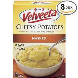 Velveeta Cheesy Mashed Potatoes, 11.75 Ounce Boxes (Pack of 8)  
