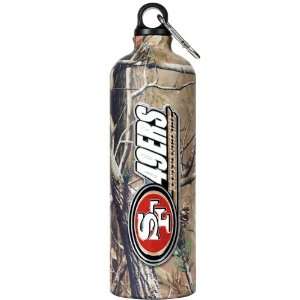 Sports NFL 49ERS 32oz NFL Open Field Aluminum Water Bottle/RealTree AP 