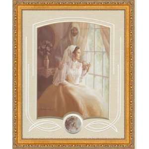  Christian Framed Art   The Bride of Christ 19 x 23 Special 