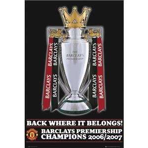  Manchester United Where It Belongs Poster