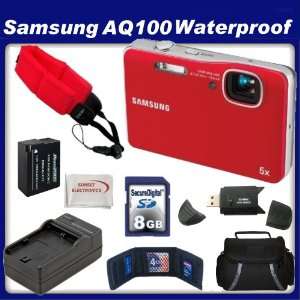 Includes   Floating Wrist Strap, 8GB SDHC Memory Card, SD Card Reader 