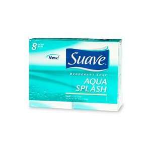  Suave Bar Soap, Aqua Splash   Eight 4.5oz. Bars Beauty