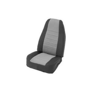  Smittybilt Neo SeatCovers Rear Blk/G 97 02 Wrangler 