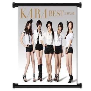  KARA Kpop Fabric Wall Scroll Poster (16x16) Inches 