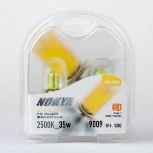  Nokya 9009/H16/5202 Headlight Bulbs   Hyper Yellow 2500K 