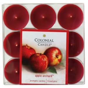   Pack of 54 Tea Light Apple Orchard Aromatic Candles