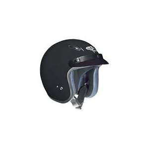   Youth Helmets Open Face Vega Motorcycle Helmet DOT VegaX280JrBlack